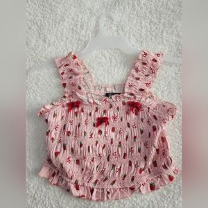 Sweet Society Strawberry Top